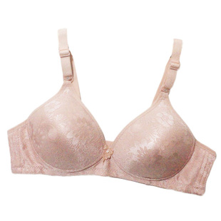 女士内衣中老年薄杯大妈文胸大码无钢圈防止下垂盈倩贵人三件包邮