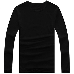 定制t恤长袖圆领班服diy衣服文化广告衫印字logo企业工作服装特价