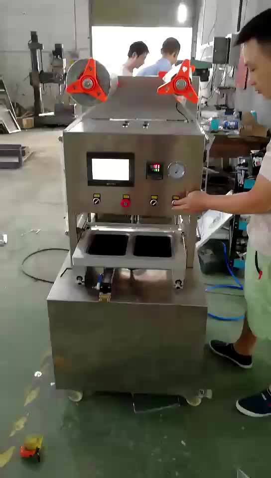 Food Tray /snack Box Sealing Vaccum With Flush Gas Machine Buy Food