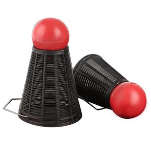 钓鱼用品渔具羽毛球形钓鱼窝料器撒饵笼打窝笼窝料打窝器