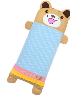 卡通加长荞麦壳幼儿园枕头