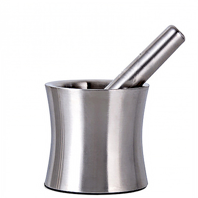 不锈钢宝宝辅食药器捣蒜泥