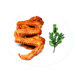 武夷山特产正宗岚谷熏鸡尖熏鸭架熏鸭爪 熏鸭翅膀组合真空装500g