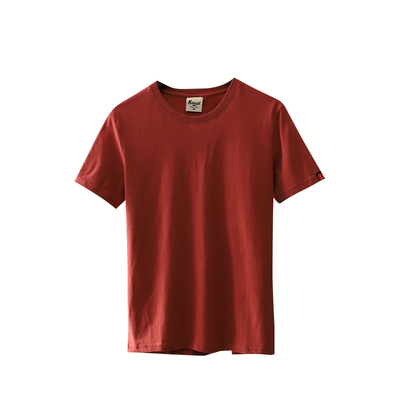 hk几件潮牌长绒磨毛打底短袖t恤