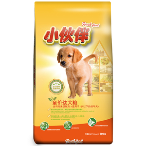 小伙伴10kg鸡肉味比熊德牧幼犬粮