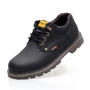 2025四季款帅T经典中性英伦工装鞋大头鞋马丁靴谢霆锋同款男女款