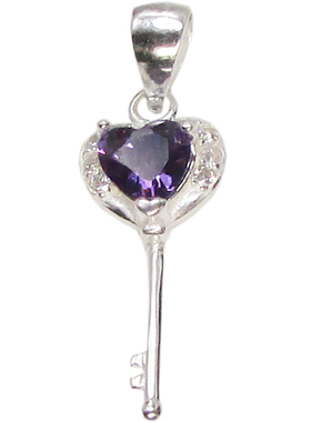 日韩风小巧锁骨链银饰品吊坠