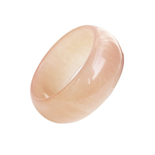 玉手镯加宽加厚手镯新疆和田玉戈壁玉手镯金丝玉手镯淡粉色玉镯