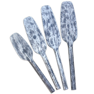 手工锻打砖刀双面圆头泥刀全钢铁匠砖刀泥工工具砌墙刀瓦刀切砖刀