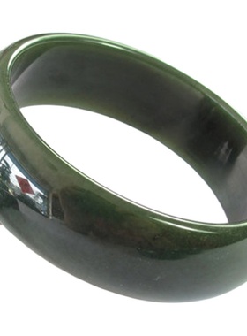 守选天然新疆和田玉墨玉玉器女款