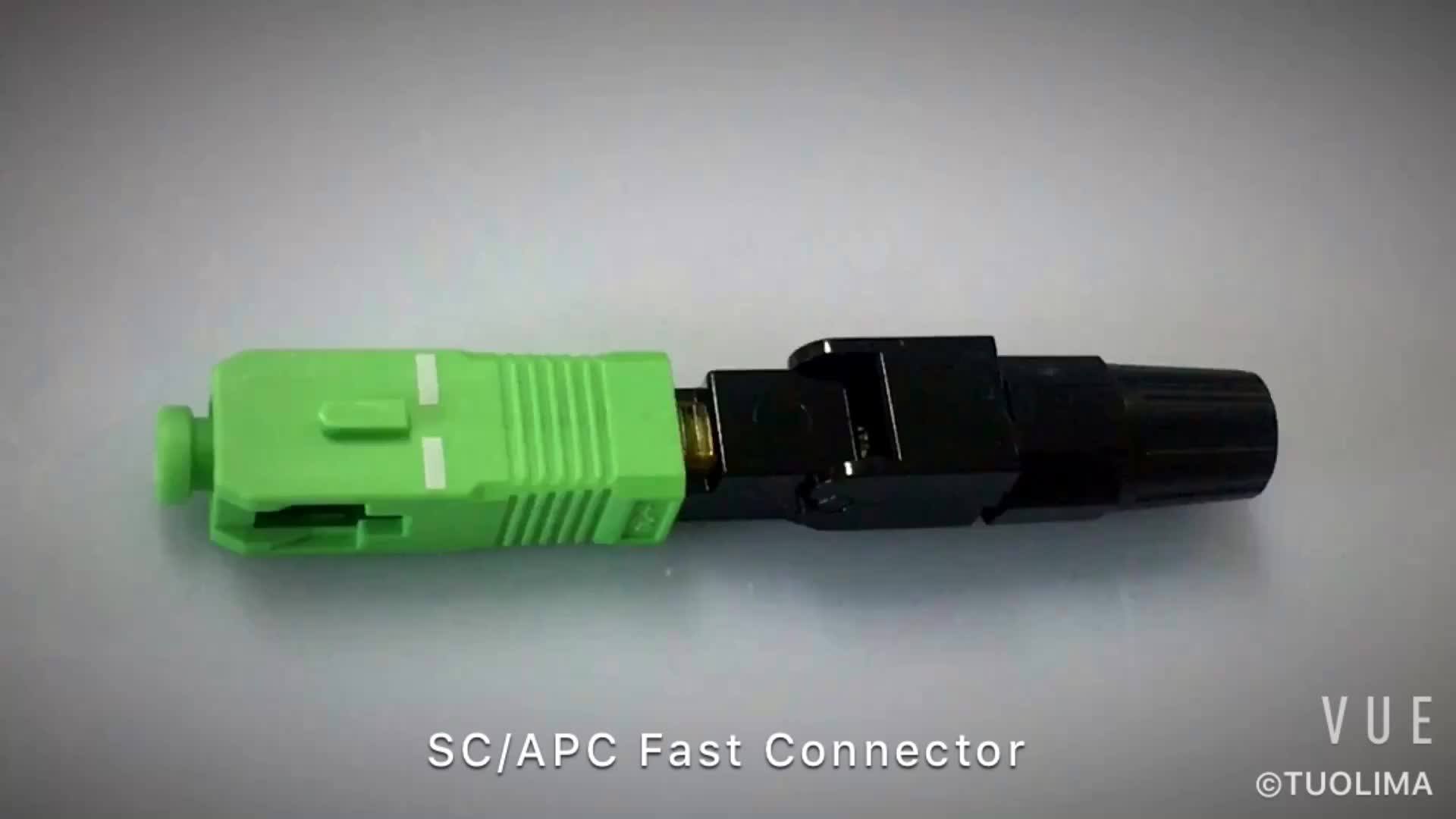 Sc/fc/lc Apc Upc Ftth ไฟเบอร์ออปติกอะแดปเตอร์เชื่อมต่อที่รวดเร็ว - Buy ...
