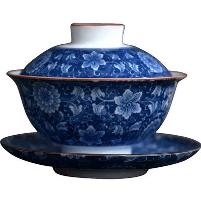 陶迷大号功夫玉瓷家用茶具套装