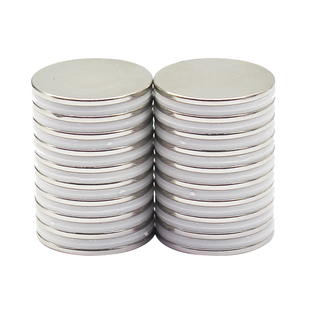 高强度钕磁铁强磁圆形薄片磁钢吸铁圆片吸铁石强力D36毫米D32X2mm