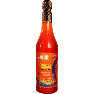 巴西神果 瓜拿纳浓缩百香果味饮料浓浆商用家用网吧奶茶店专用1kg