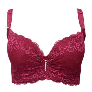 加厚小胸聚拢内衣伪娘cos套装女装大佬男文胸性感蕾丝cd变装乳罩