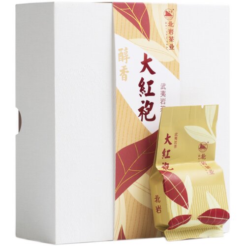 北岩 醇香大红袍105g礼盒装 当年岩茶传承人吴宗燕传统工艺泡袋装