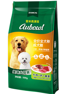 雷米高澳宝通用型金毛500g成犬粮