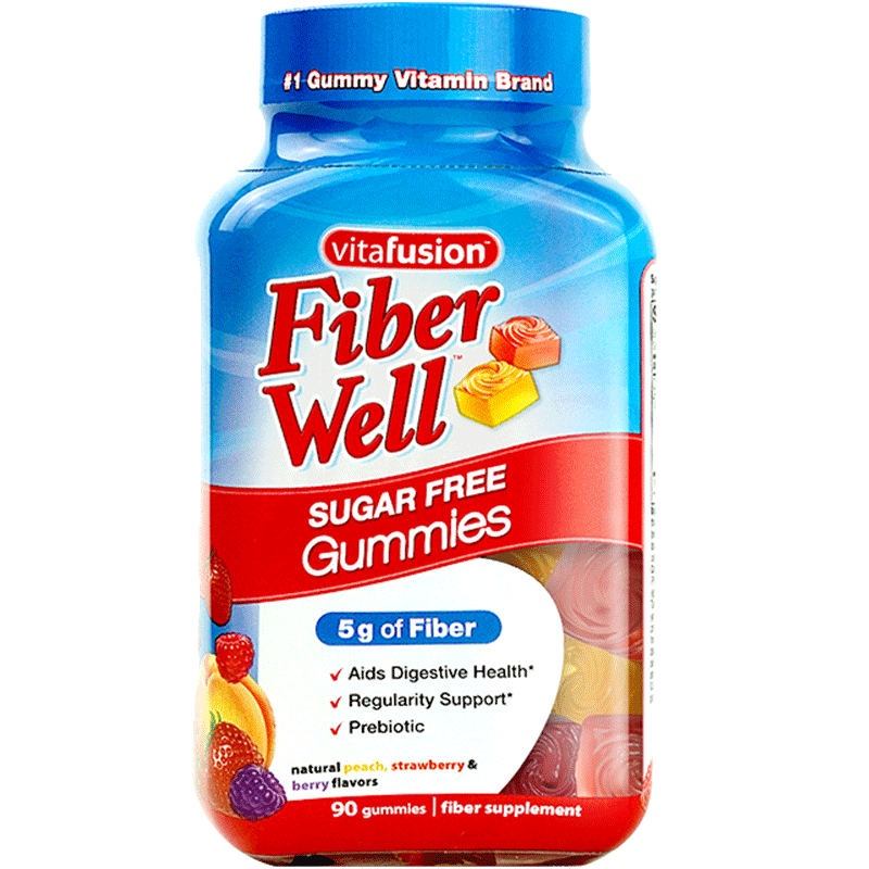 美国vitafusion果蔬纤维软糖