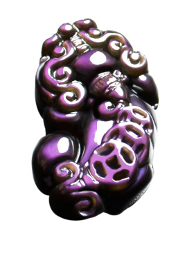 彩虹眼貔貅吊坠手链情侣款正品