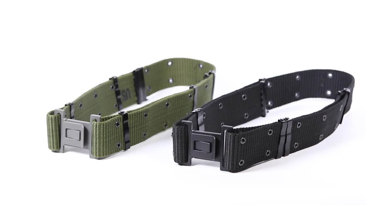 Nylon Military Utility Police Duty Men's Belts With Metal Buckle Buy