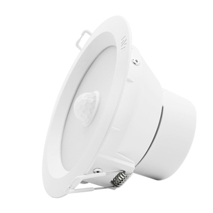 雷士红外人体感应筒灯明装天花灯嵌入式NLED9313IR 4寸5寸 9W免孔