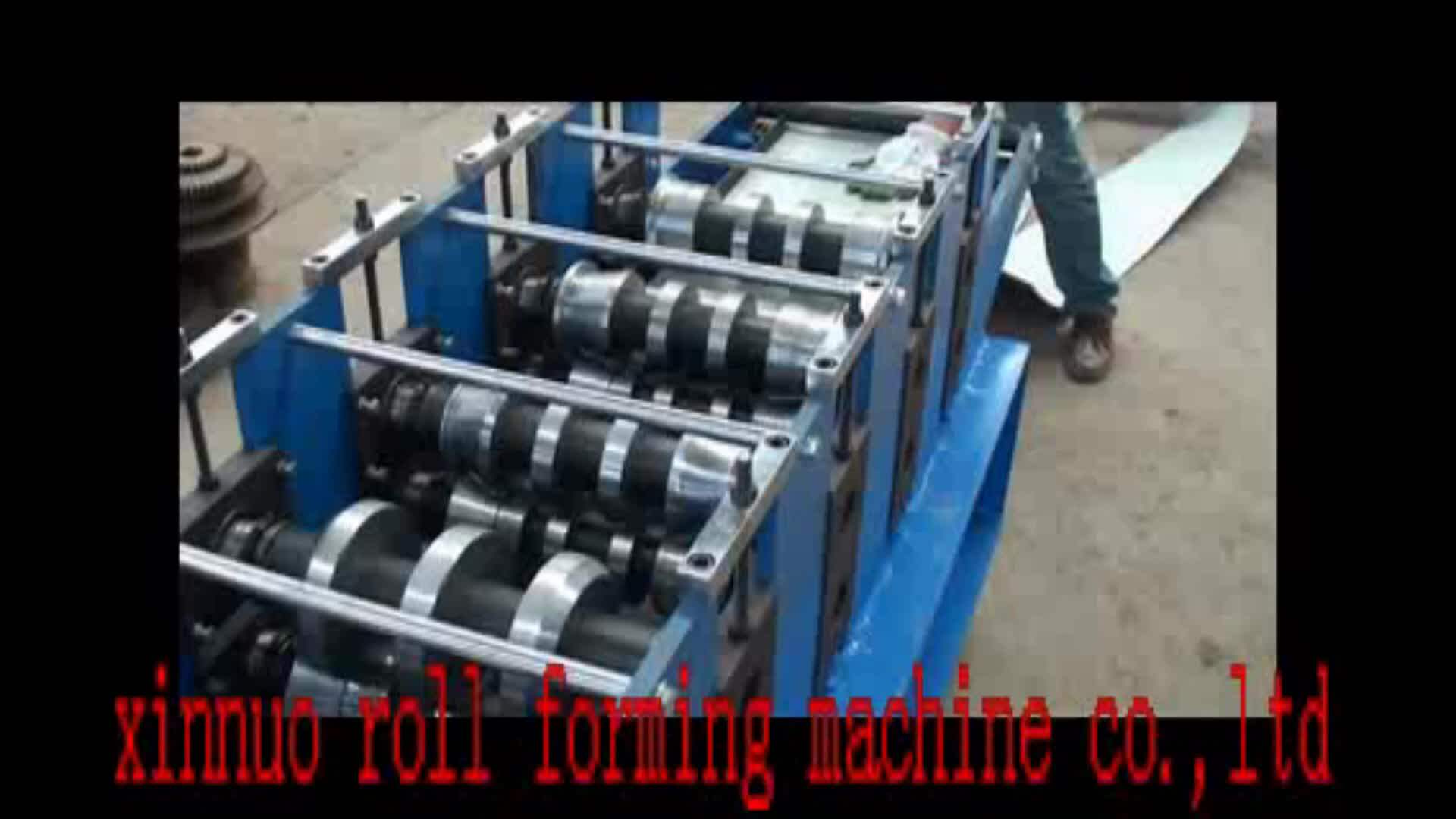 Used Metal Water Downspout Gutter Bending Roll Forming Machine For Sale