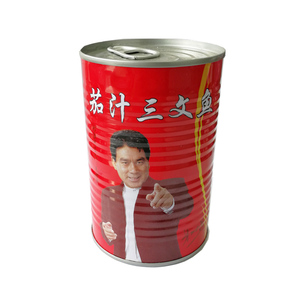 山东特产龙一茄汁三文鱼罐头380g即食碎肉海味零食 380g克/罐