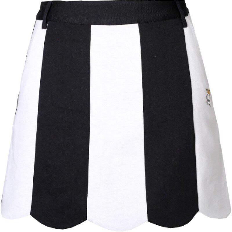 波高高夫服装夏季臀白撞色半裙
