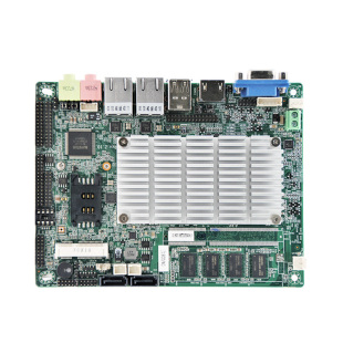 派勤3.5寸工控主板j1900 e3845低功耗ddr3双网6串口x86工业一体机