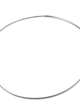 意大利18K玫瑰金女针式颈圈项链