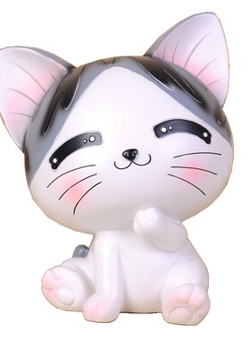 桌面摆件小猫咪存钱罐工艺礼品