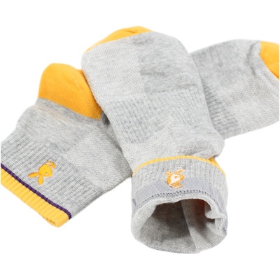 花花公子男士中筒袜短袜春夏防臭