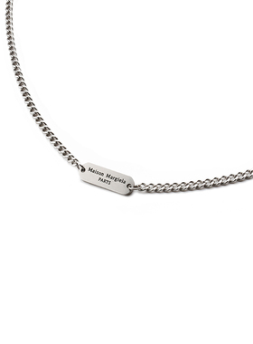 streetfashion日韩方牌钛钢项链