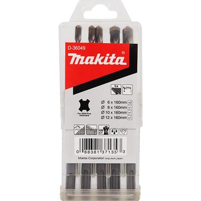 牧田原装电锤钻头圆柄四坑