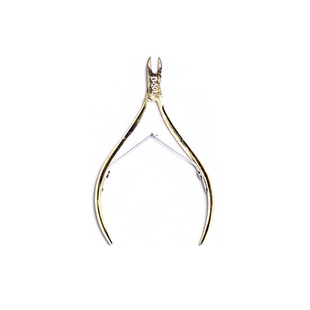 美甲死皮剪美甲工具 金色双叉优剪 去死皮易剪 钻剪 D501指皮剪