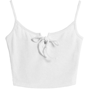 打底背心女夏外穿纯棉短款夜店女装露胸紧身抹胸式绑带性感小吊带