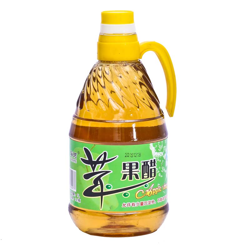 瑶珂苹果醋食用醋1L*2瓶礼盒装调味洗脸洗澡山西瑶珂无蔗糖原浆醋