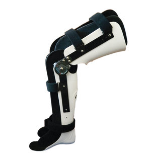 麦德威下肢长腿支具可调节小腿骨折术后固定器胫腓骨护具固定支具