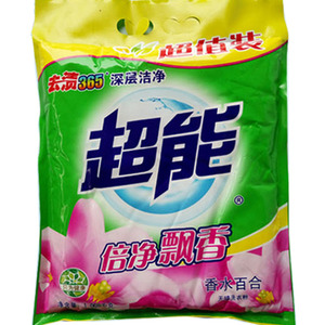 超能洗衣粉1.008千克香水百合花香超值装去渍365深层洁净包邮正品