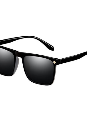 新款网红黑色蹦迪大框街拍墨镜