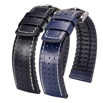 进口海奕施手表带平滑宝珀万国