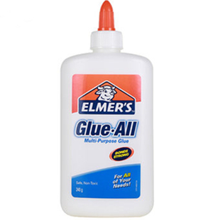 艾默思Elmers多功能手工白胶美国牛头胶水儿童手工胶水儿童创意益智DIY手工史莱姆胶水学生手工胶水