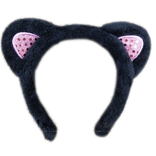 万圣节cos装饰精灵尖耳朵道具霍比特人耳扣吸血鬼僵尸假耳朵耳饰