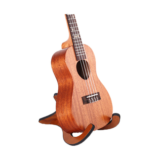木质ukulele尤克里里支架子小提琴免打孔家用可拆卸乌克丽丽琴架