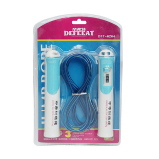 帝弗特6264钢丝跳绳计数 运动钢丝男女中考学生跳绳