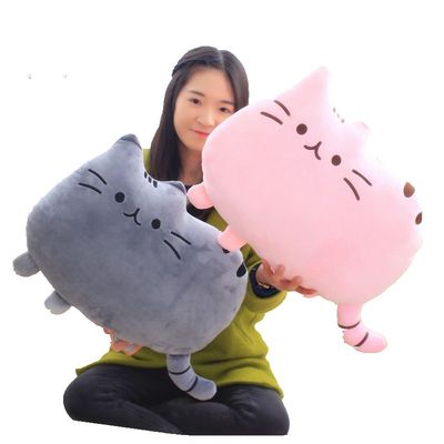 可爱猫咪抱枕靠垫布偶喵星人韩国