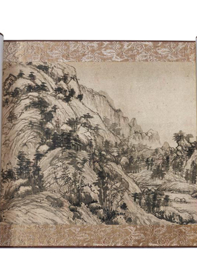 黄公望富春山居图无用师卷国画临摹装饰乔迁生日送礼送长辈靠山图