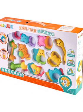 玩具礼盒马戏团森林摇铃可水煮