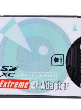 SD转CF1 CF 2 I卡套 SDHC SLR单反机适配器支持wifi SD卡EP-025