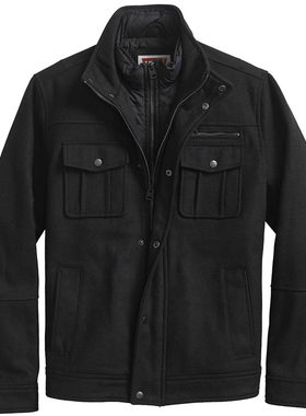 李维斯levi's呢子大衣夹克外套